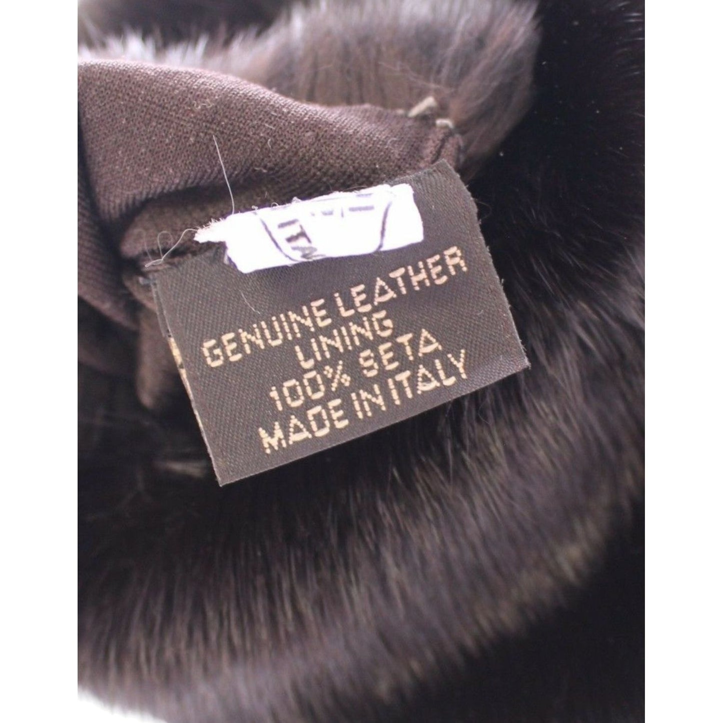 Dolce & Gabbana Purple Mink Fur Goatskin Suede Leather Gloves Dolce & Gabbana