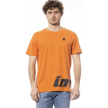 Invicta Orange Cotton Men T-Shirt