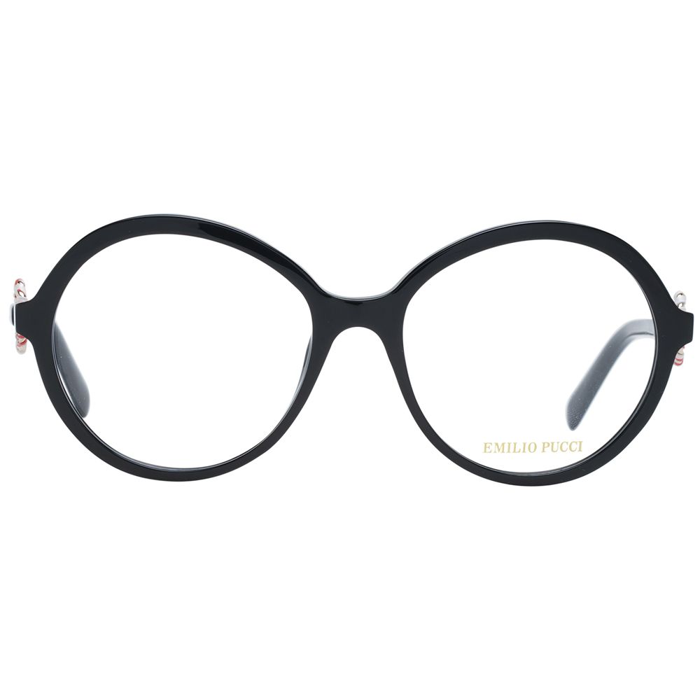 Emilio Pucci Black Plastic Glasses (Frames) 1728,67345776800,Accessories,Black,Emilio Pucci,Glasses (Frames) - Glasses and Sunglasses - Accessories,Glasses and Sunglasses - Accessories,New with tags,Sunglasses for Women - Sunglasses,Women