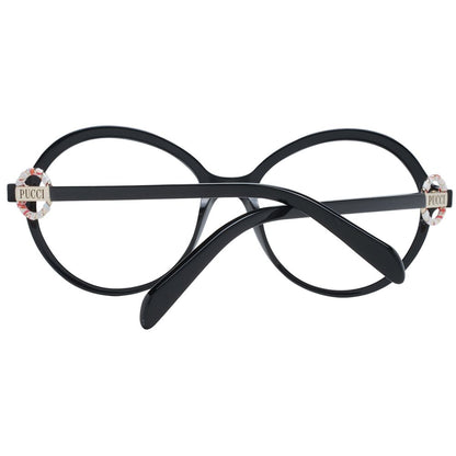 Emilio Pucci Black Plastic Glasses (Frames) 1728,67345776800,Accessories,Black,Emilio Pucci,Glasses (Frames) - Glasses and Sunglasses - Accessories,Glasses and Sunglasses - Accessories,New with tags,Sunglasses for Women - Sunglasses,Women