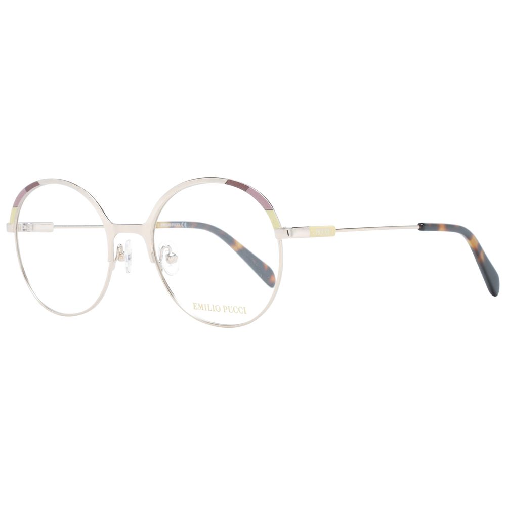 Emilio Pucci Gold Metal Glasses (Frames)