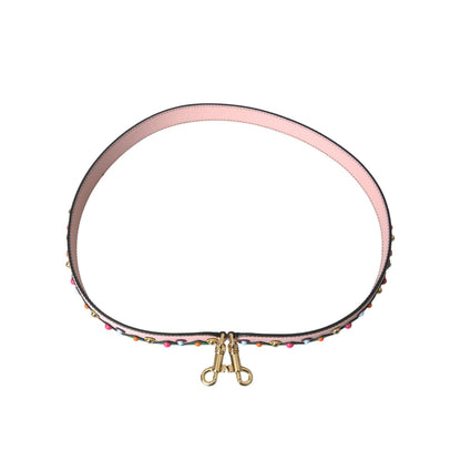 Dolce & Gabbana Pink Leather Handbag Accessory Shoulder Strap