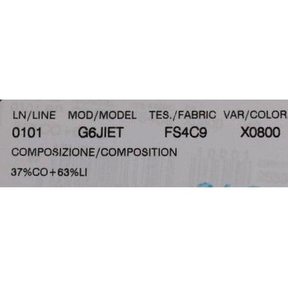 Dolce & Gabbana White Black Striped Casual Shorts Dolce & Gabbana