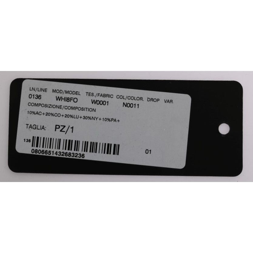 Dolce & Gabbana Black Crystal White Diadem Headband Dolce & Gabbana