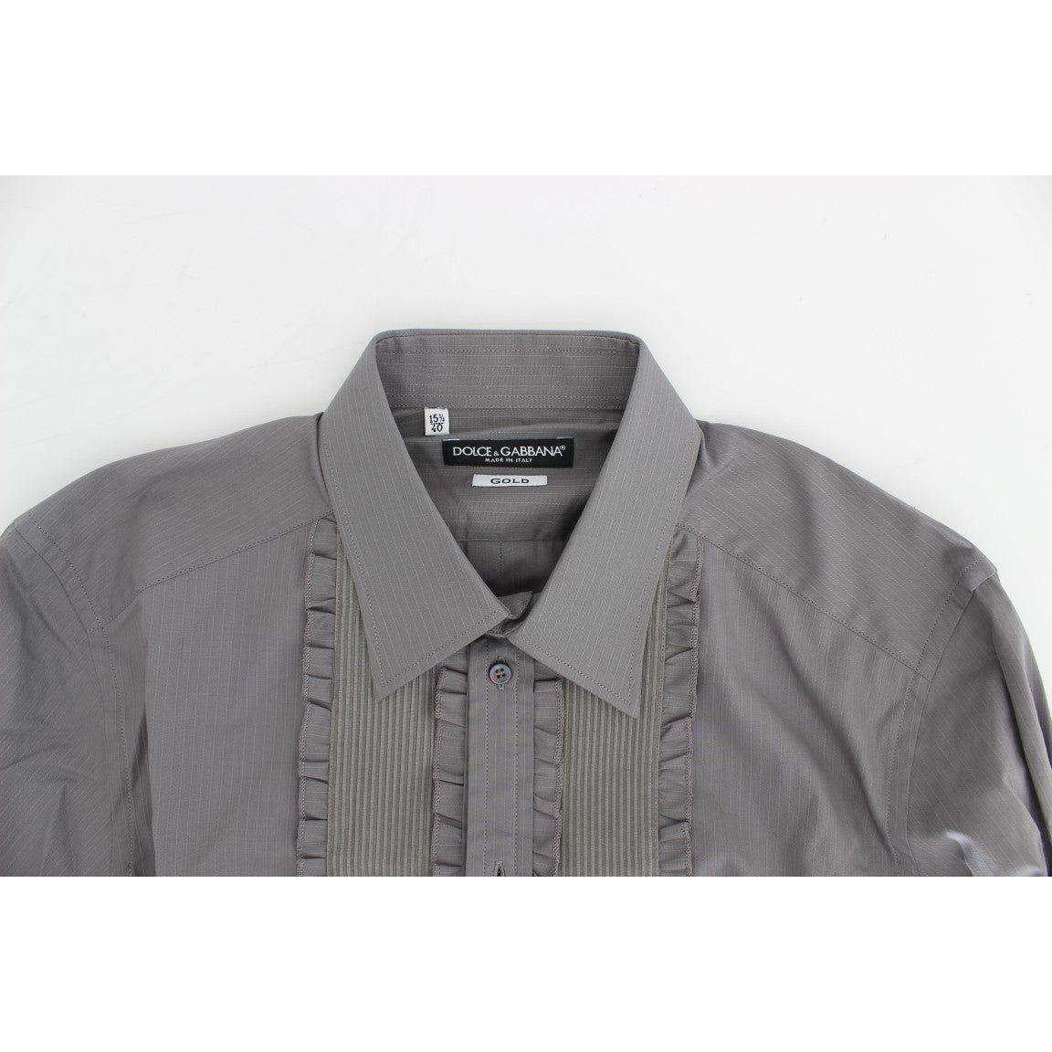 Dolce & Gabbana Purple Torero GOLD Slim Fit Dress Shirt Dolce & Gabbana