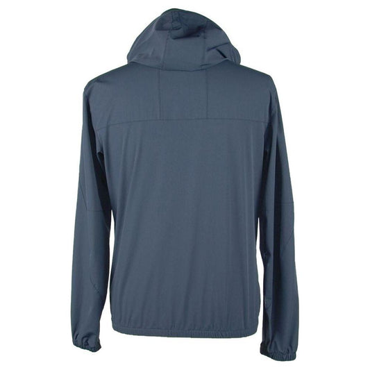 Emilio Romanelli Blue Synthetic Men's Jacket EM-985-S