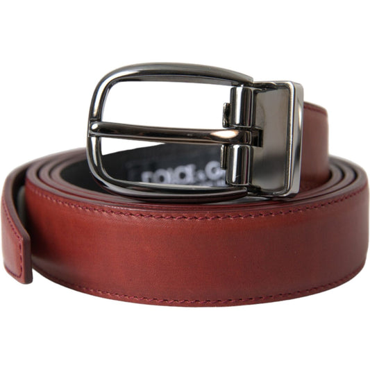 Dolce & Gabbana Brown Leather Silver Metal Buckle Belt Men 1728,67345645728,95 cm / 38 Inches,Accessories,Belts - Accessories,Belts - Men - Accessories,Brown,Dolce & Gabbana,Material: 100% Leather,Men,New with tags,Regular Belts - Belts - Accessories