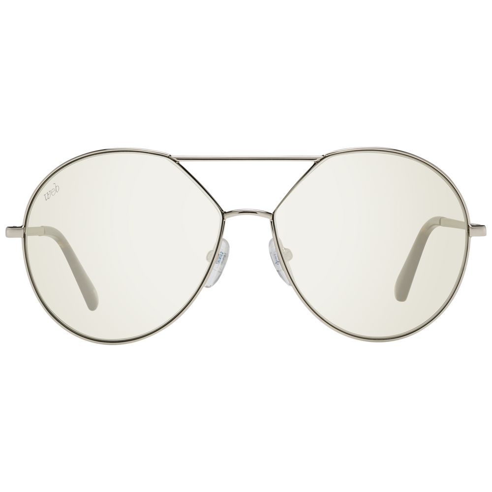 Web Gold Metal Sunglasses