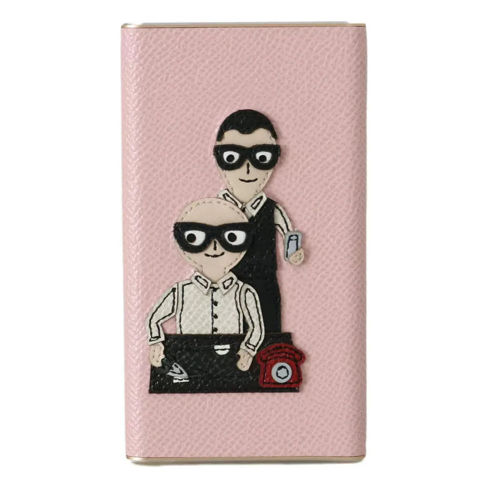 Dolce & Gabbana Charger USB Pink Leather #DGFAMILY Power Bank Dolce & Gabbana