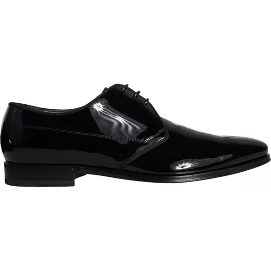 Dolce & Gabbana Black Calfskin Leather Derby Men Dress Shoes 1728,67345645728,Black,Dolce & Gabbana,EU39/US6,EU40/US7,Formal - Men - Shoes,Material: 100% Calfskin Leather,Men,Men - Shoes,New with tags,Oxfords and Derbies - Shoes,Shoes