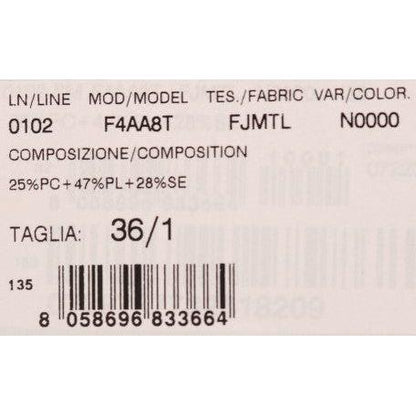 Dolce & Gabbana Black Floral Jacquard Silk A-Line Skirt Dolce & Gabbana