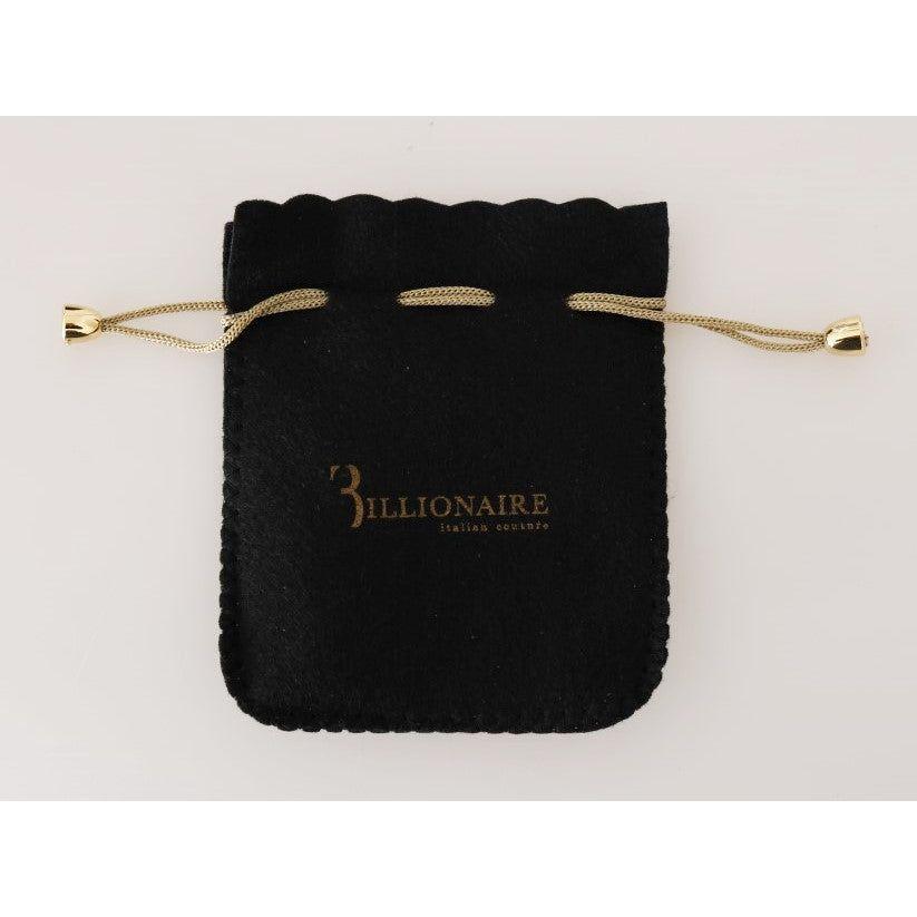 Billionaire Italian Couture Brown Leather Cardholder Wallet Billionaire Italian Couture