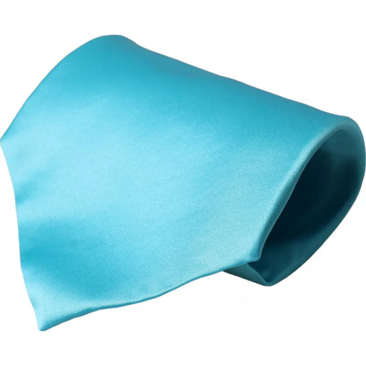 Dolce & Gabbana Light Blue Satin Silk Wide Adjustable Men Tie1728,67345645728,Accessories,Blue,Dolce & Gabbana,Material: 100% Silk,Men,Men - Accessories,New with tags,Ties & Bowties - Men - Accessories,Ties - Ties and Formal Accessories - Accessories,Ties