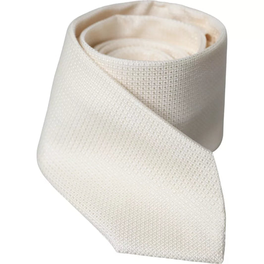 Dolce & Gabbana Off White Patterned Silk Classic Adjustable Tie1728,67345645728,Accessories,Dolce & Gabbana,Material: 100% Silk,Men,New with tags,Off White,Ties & Bowties - Men - Accessories,Ties - Ties and Formal Accessories - Accessories,Ties and Formal
