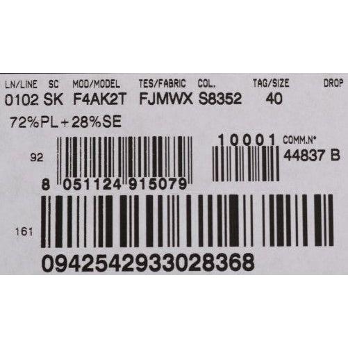 Dolce & Gabbana Multicolor Jacquard Straight Pencil Skirt Dolce & Gabbana