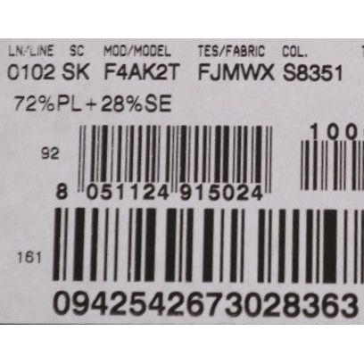 Dolce & Gabbana Pink Green Jacquard Pencil Skirt Dolce & Gabbana