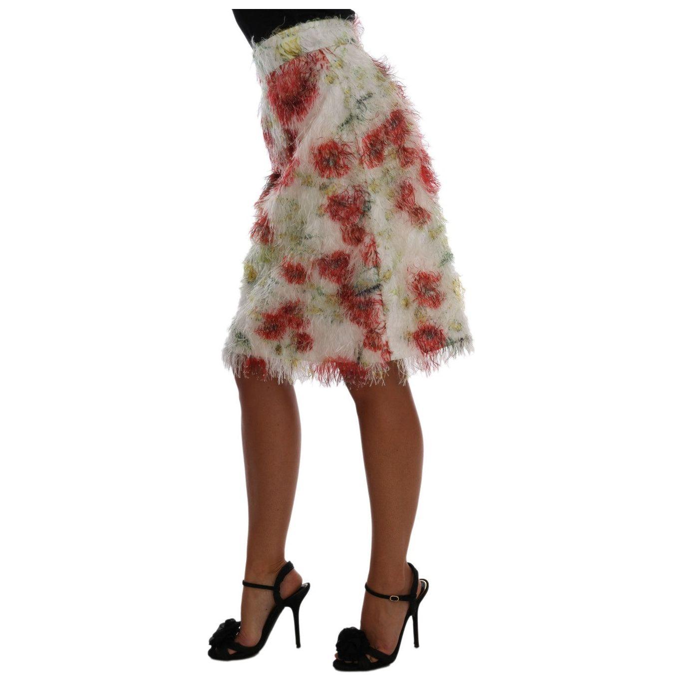 Dolce & Gabbana Floral Patterned Pencil Straight Skirt Dolce & Gabbana