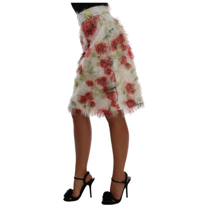 Dolce & Gabbana Floral Patterned Pencil Straight Skirt Dolce & Gabbana