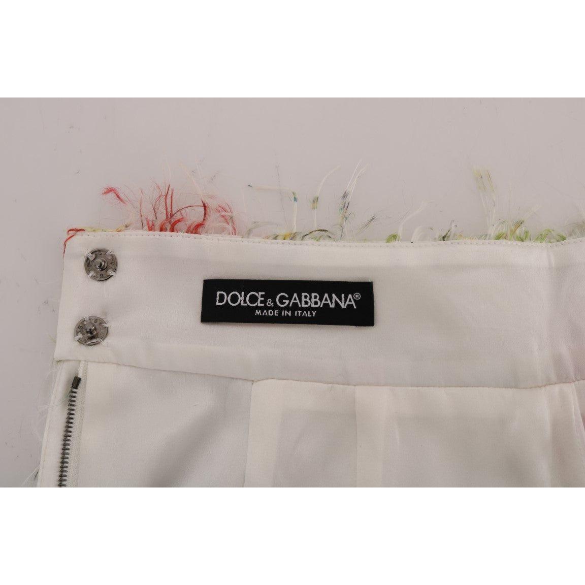 Dolce & Gabbana Floral Patterned Pencil Straight Skirt Dolce & Gabbana