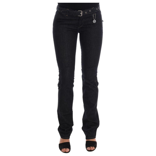 Costume National Blue Cotton Stretch Slim Fit Jeans SIG30123-2