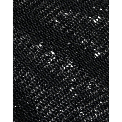 Dolce & Gabbana Black Viscose High Waist Pencil Cut Skirt