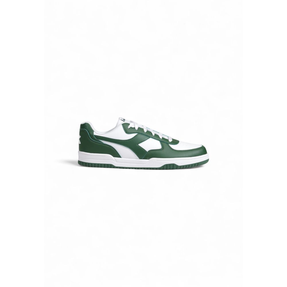 Diadora Green Artificial Leather Low Top Sneakers