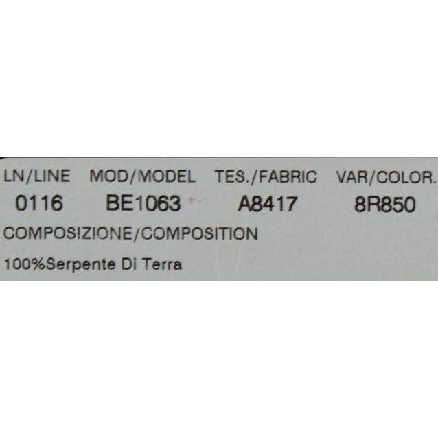 Dolce & Gabbana Pink Polka Snakeskin Silver Buckle Belt Dolce & Gabbana