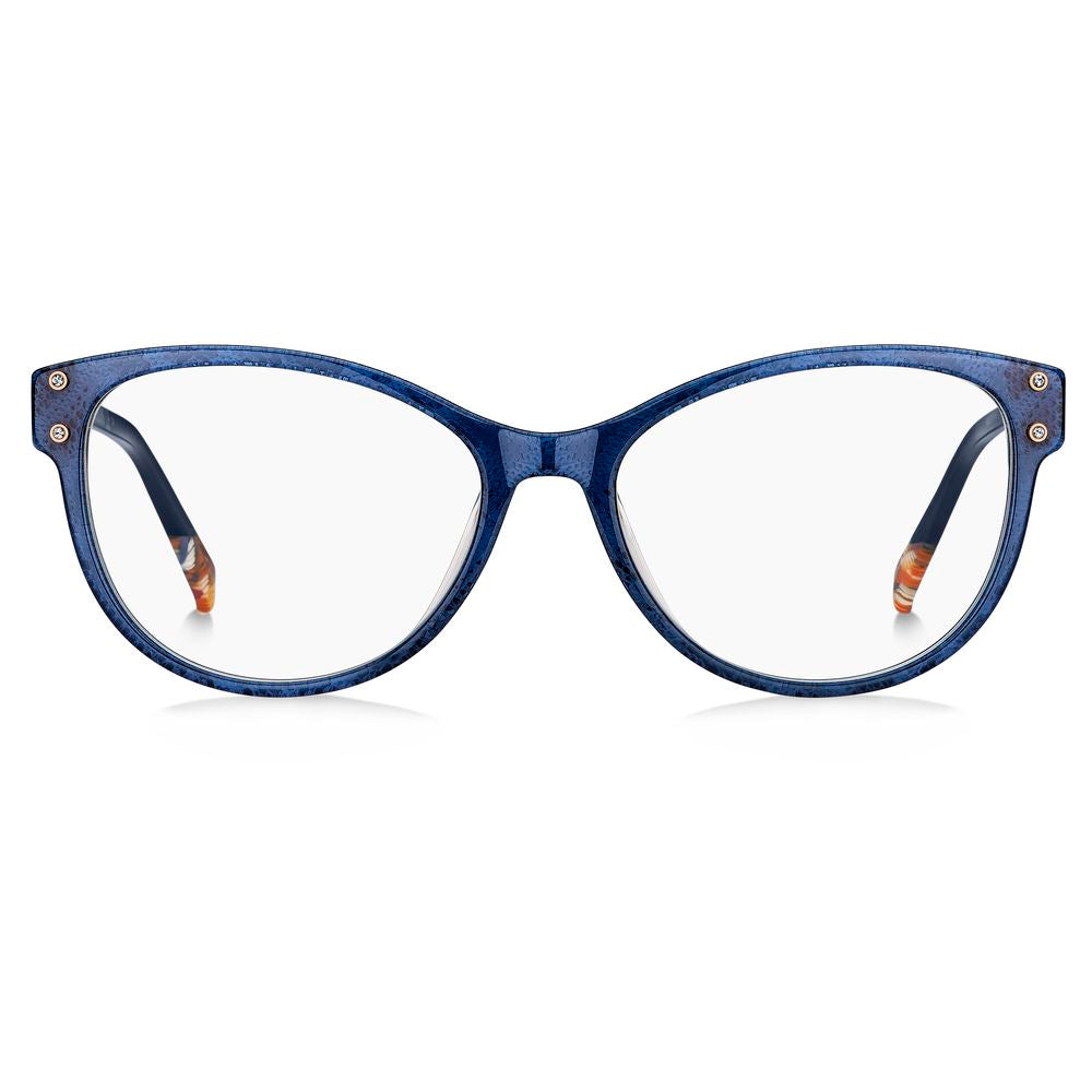 Missoni Blue Acetate Glasses (Frames) 1728,67434610848,Accessories,Blue,Glasses (Frames) - Glasses and Sunglasses - Accessories,Glasses and Sunglasses - Accessories,Missoni,New with tags,Women