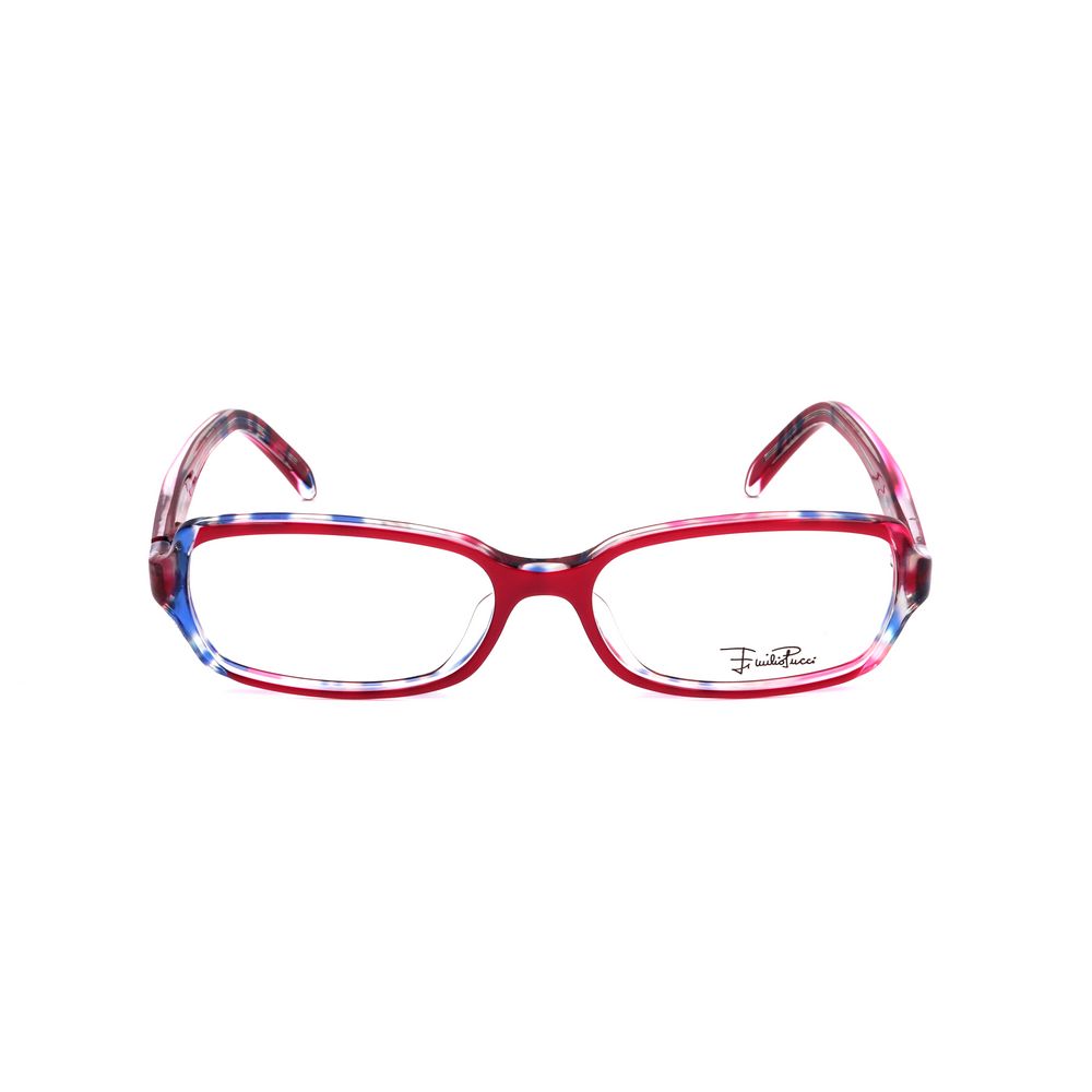 Emilio Pucci Multicolor Plastic Glasses (Frames)