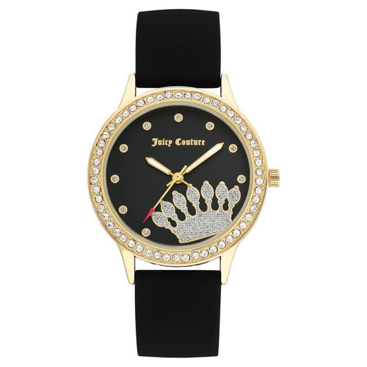 Juicy Couture Black Synthetic Watch JCJC1342GPBKAC