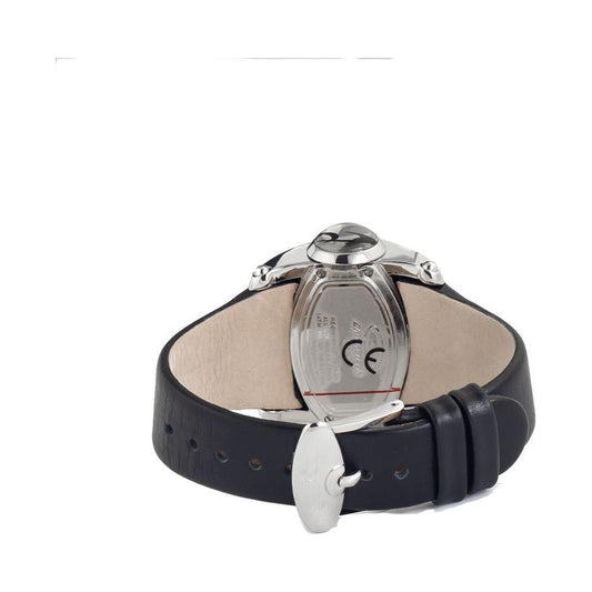 Chronotech Black Leather Watch CHCT7681L02AC