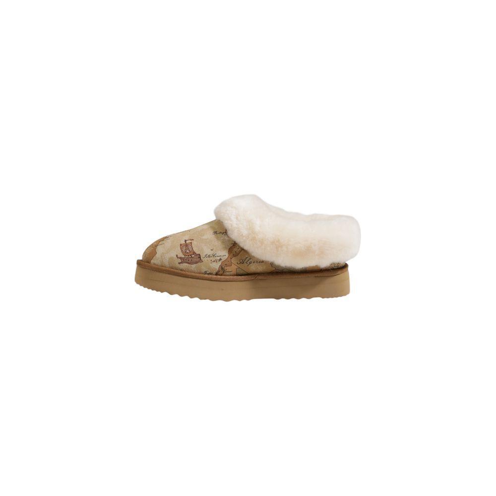 Alviero Martini Prima Classe Beige Fabric Ankle AL-14632700127-EU36/US6