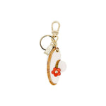 Alviero Martini Prima Classe Beige Polyester Keychain ALMAPRCL-11346300127