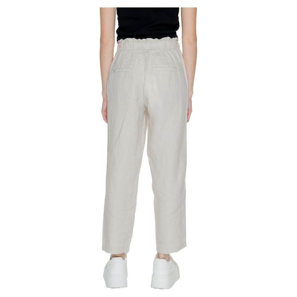 Street One Beige Linen Pant ST-14510200127-W36 | L28
