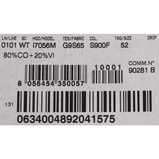 Dolce & Gabbana Gray STAFF Cotton Striped Vest Dolce & Gabbana