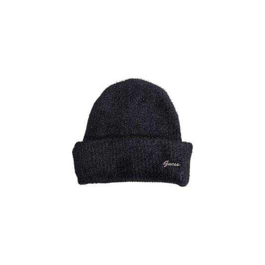 Guess Black Cotton Caps Baseball Hat GU-15784400009-ONE SIZE