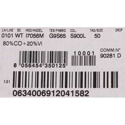 Dolce & Gabbana Black STAFF Cotton Rayon Vest Dolce & Gabbana