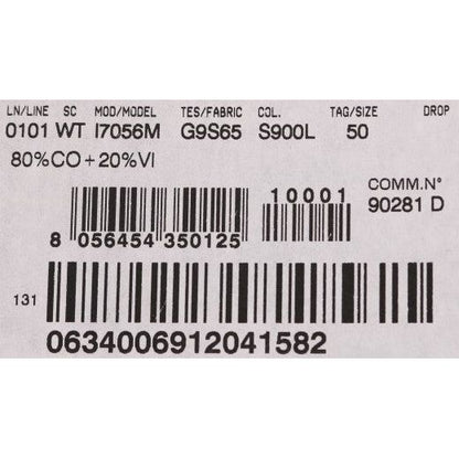 Dolce & Gabbana Black STAFF Cotton Rayon Vest Dolce & Gabbana