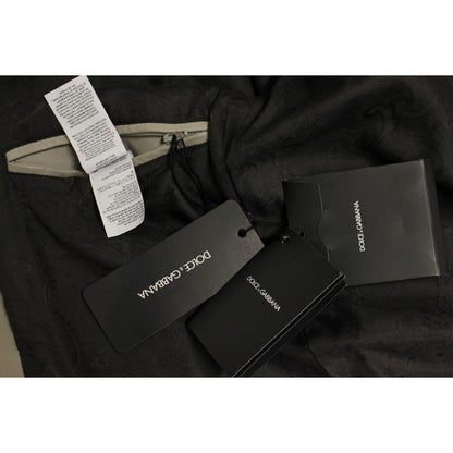 Dolce & Gabbana Beige Leather Jacket Biker Coat Dolce & Gabbana