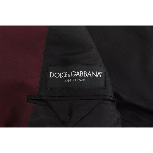 Dolce & Gabbana Multicolor Striped Runway 3 Piece Slim Fit Vest Suit