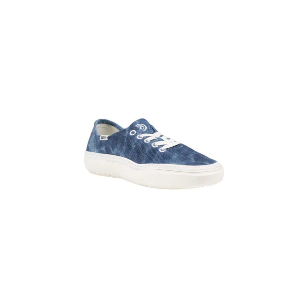 Vans Blue Fabric Low Top Sneakers