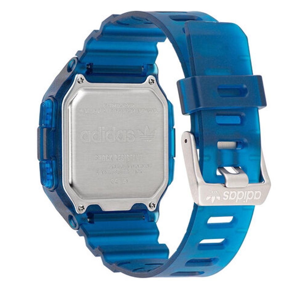Adidas Blue Resin Digital Watch 1728,67434610848,Accessories,Adidas,Blue,Digital Watches - Watches - Accessories,Men,New with tags,Watches - Accessories