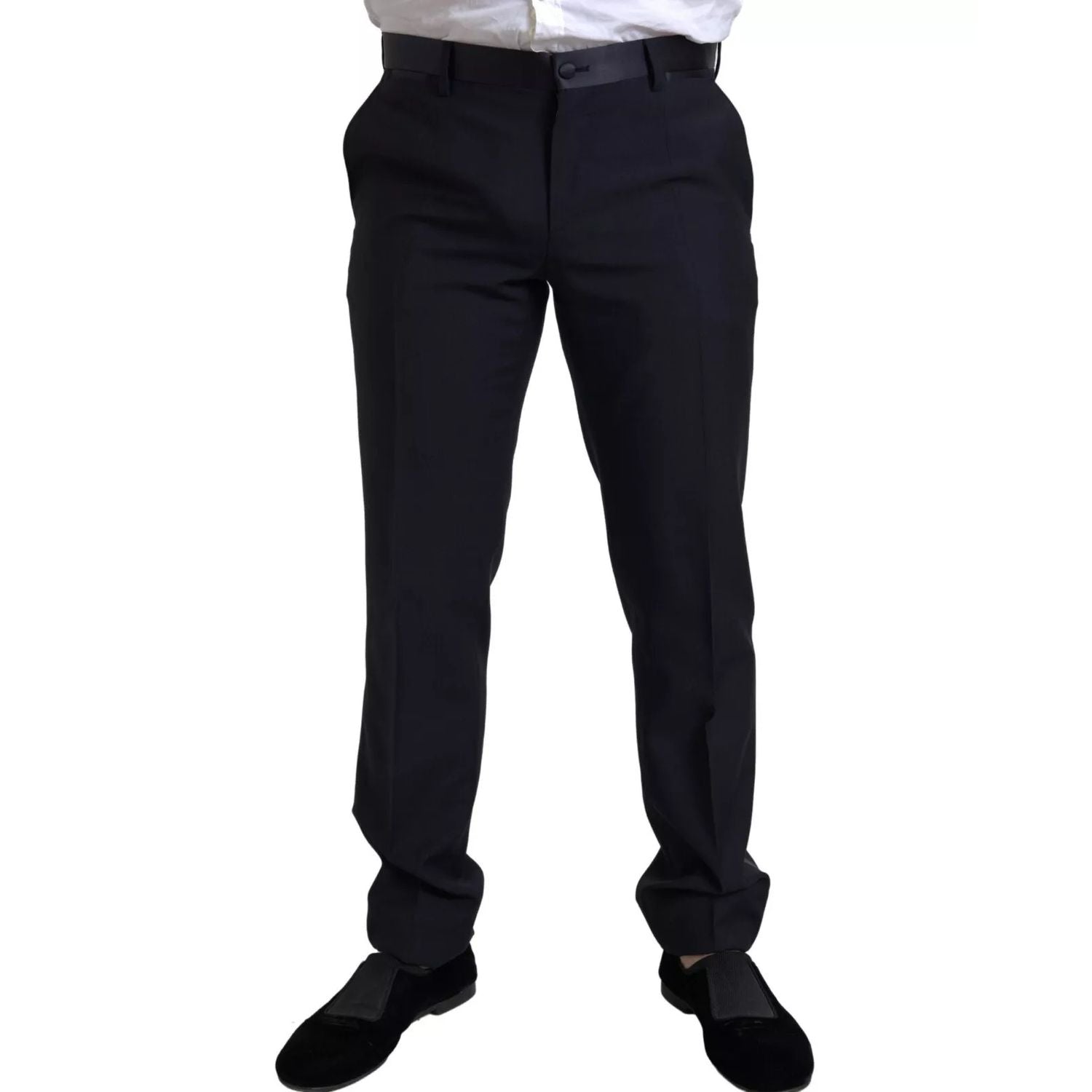 Dolce & Gabbana Black 3 Piece Single Breasted MARTINI Suit