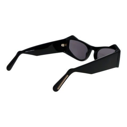 GCDS Black Acetate Sunglasses