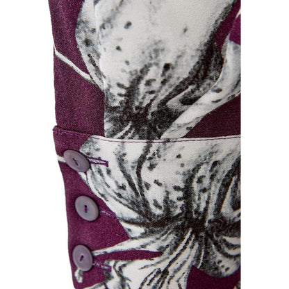 Lardini Purple Viscose Casual Dress