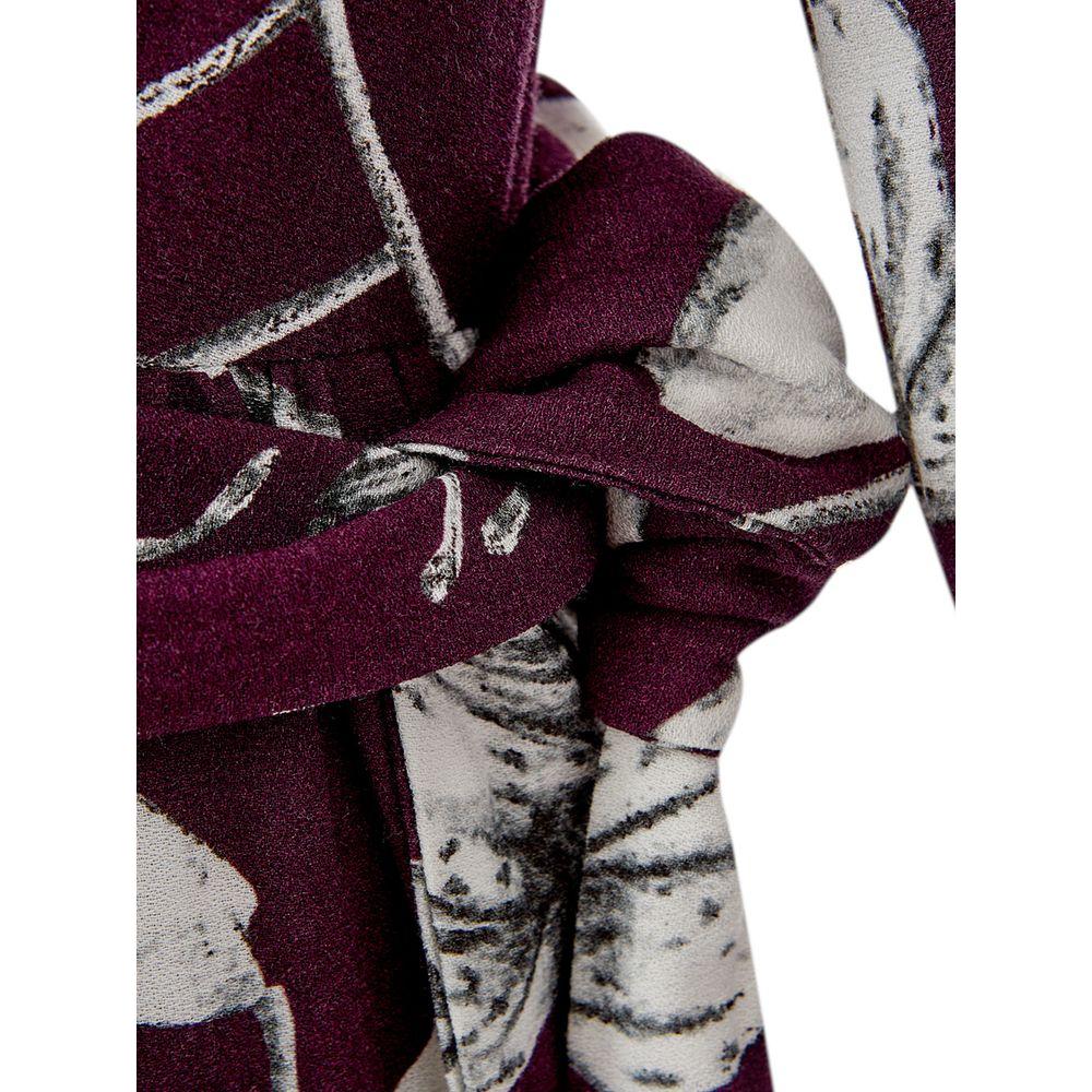 Lardini Purple Viscose Casual Dress