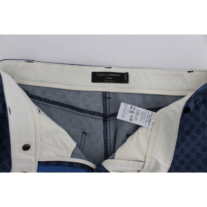 Dolce & Gabbana Polka Dotted Stretch Capri Jeans Dolce & Gabbana
