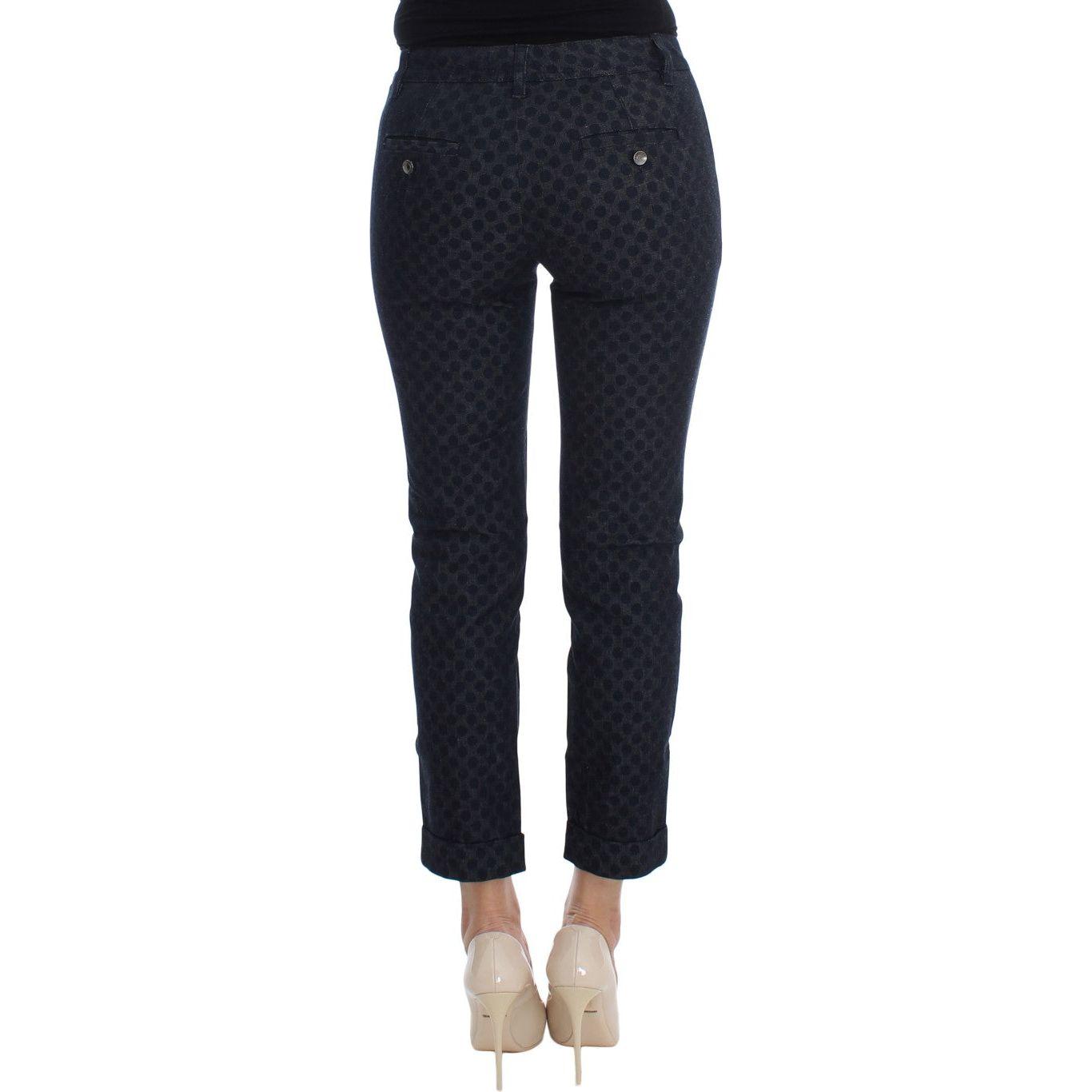 Dolce & Gabbana Polka Dotted Slim Capris Jeans Dolce & Gabbana