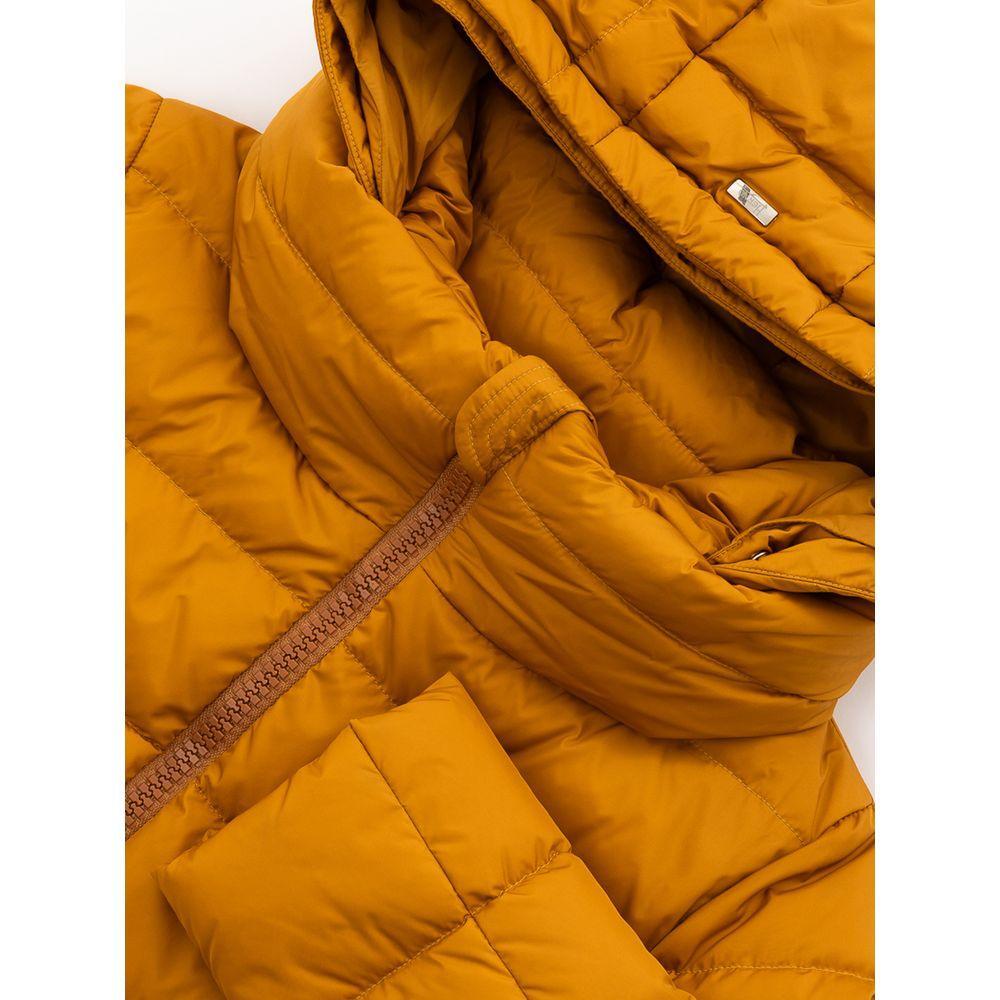 Herno Yellow Polyamide Coat