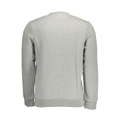 Napapijri Grigio Cotton Men Sweatshirt